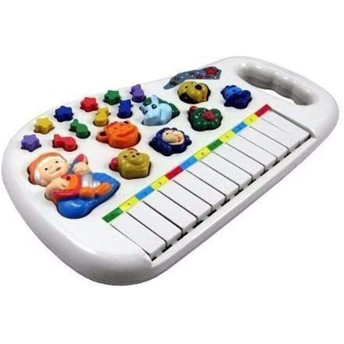 Teclado Piano Infantil Som Animais Da Fazenda Brinquedo em Promoção na  Americanas