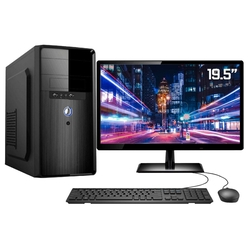 Computador Completo PC CPU Monitor 19.5" Intel Core i3 memória 6GB com HD 500GB saída HDMI Full HD Quantum Plus Desktop é boa?