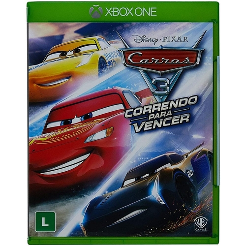 JOGO CARROS 3 CORRENDO PARA VENCER XBOX ONE NOVO - TLGAMES