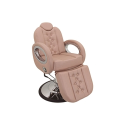 Cadeira Poltrona Munique Maquiagem reclinável - Fabricante: Darus Design - Cor: Rose Gold Menor preço em Cadeira Poltrona Munique Maquiagem reclinável - Fabricante: Darus Design - Cor: Rose Gold