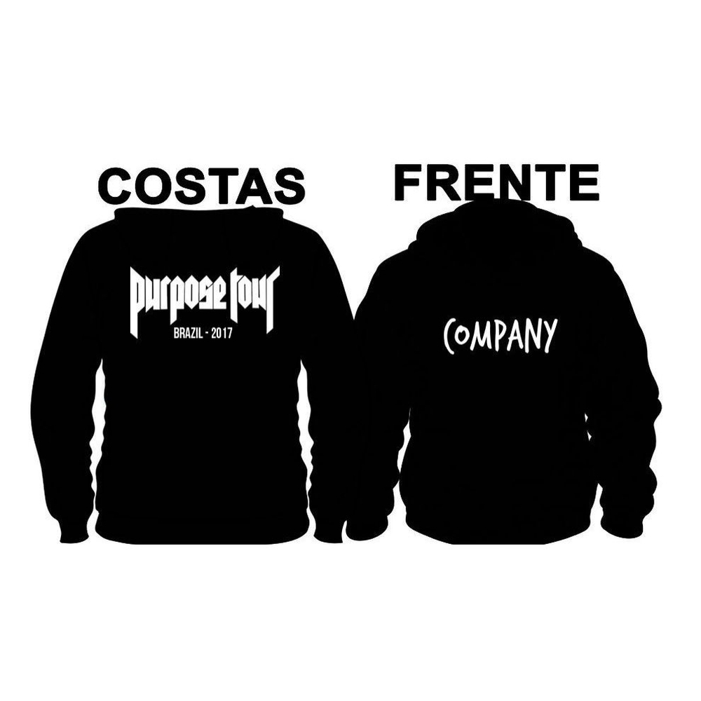 one purpose brand moletom com capuz