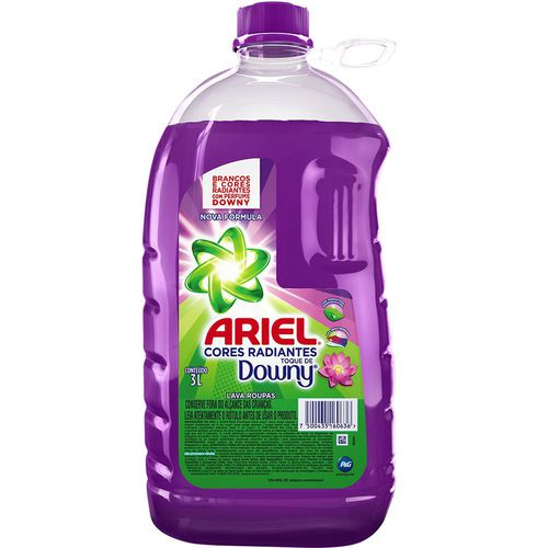 Sabão Líquido Ariel Cores Radiantes Toque de Downy 3L em Promoção Ofertas na Americanas Sabão Líquido Ariel Cores Radiantes Toque de Downy 3L em Promoção Ofertas na Americanas