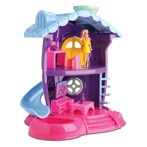 Casa Casinha Boneca Barbie 80cm Polly Mdf c/ 50 Moveis no Shoptime