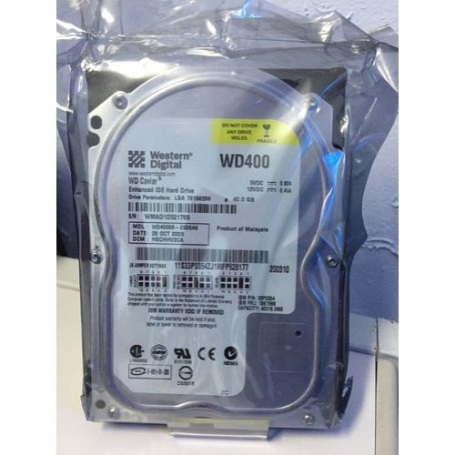 Hd Ide 40 Giga Western Digital Wd400 Para Desktop Nas Americanas