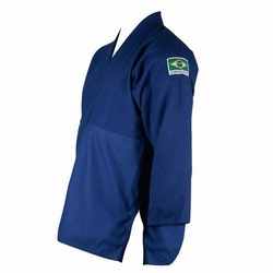 Kimono Dragão Adulto Judô Trançado Brasil Azul é boa?