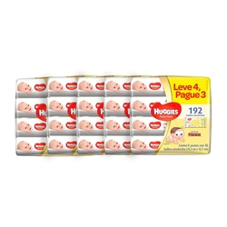 Kit com 5 Toalhas Umedecidas Huggies Pure Care 192 unidades cada é boa?