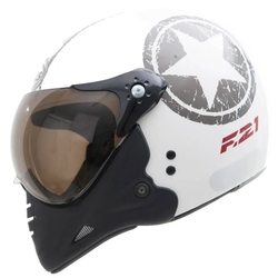 Capacete Peels F-21 Us Navy Branco/grafite é boa?