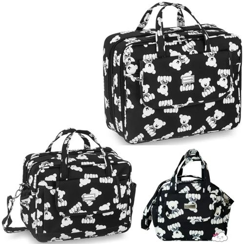 black soccer bolsa