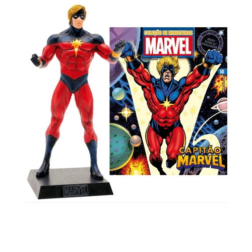 Miniatura Eaglemoss Marvel Edição 141 - Capitão Marvel Em Promoção Na 