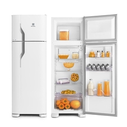 Refrigerador Electrolux Dc35a 2pt 260lt Branco Menor preço em Refrigerador Electrolux Dc35a 2pt 260lt Branco