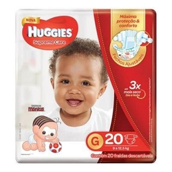 Fralda Huggies Turma Da Monica Supreme Care Jumbo G - 20 Unidades é boa?
