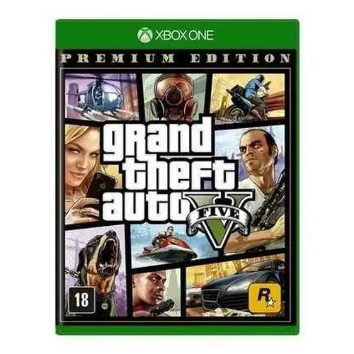 Jogo Grand Theft Auto Gta V (Premium Online Edition) Xbox One em