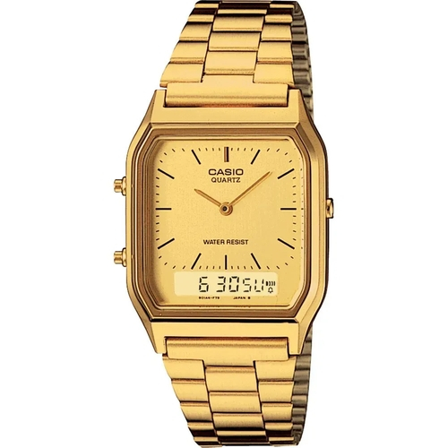 casio dourado camuflado