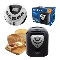 Panificadora Multipane 600w Antiaderente Preta Britânia Menor preço em Panificadora Multipane 600w Antiaderente Preta Britânia