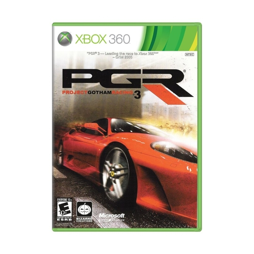 PGR Project Gotham Racing 3 - Xbox 360 em Promoção na Americanas