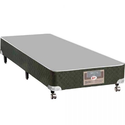 Base Box Simples Castor Silver Star Bonnel Air Solteiro Cinza 27x88x188 Menor preço em Base Box Simples Castor Silver Star Bonnel Air Solteiro Cinza 27x88x188