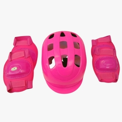 Kit Proteção Infantil Para Skate Patins Patinete Rosa é boa?