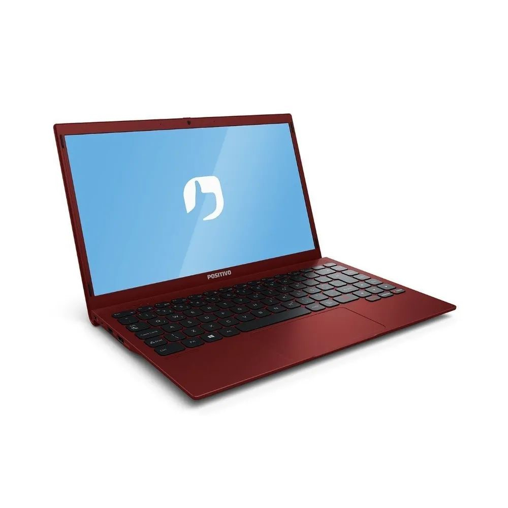 Notebook Positivo Motion Q464C Intel Atom Z8350 4GB eMMC 64GB W10 14.1'' - Vermelho