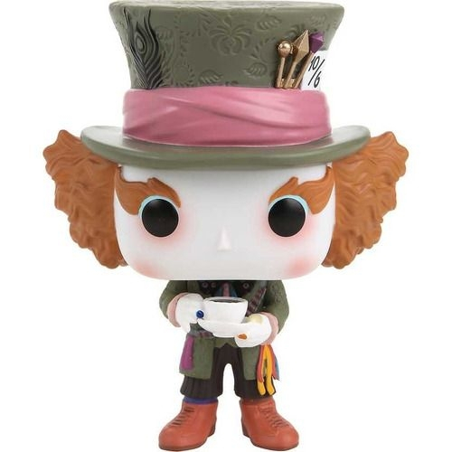 Kit Funko Chapeleiro Maluco 177 e Pelúcia Gato Listrado em