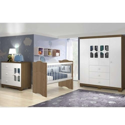 Quarto Infantil Completo New Cristal e Berço Mini Cama Alegria Wengue - Moveis Canaã é boa?