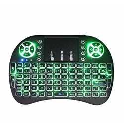Mini Teclado Iluminado Touchpad Sem Fio Pc Ps3 Xbox Menor preço em Mini Teclado Iluminado Touchpad Sem Fio Pc Ps3 Xbox