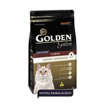 Ração Golden Carne para Gatos Adultos Castrados 10,1kg - Premier Pet