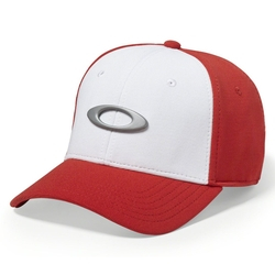 Menor preço em Boné Oakley Tincan Cap Vermelho com Branco