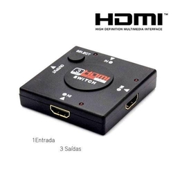 Adapatador Switch para Cabo Hdmi 1 Entrada 3 Saídas é boa?