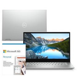 Kit Notebook 2 em 1 Dell Inspiron 5406 14" Full HD Touch 11ª G Intel Core i7 8GB 256GB SSD Windows 10 Microsoft 365 Menor preço em Kit Notebook 2 em 1 Dell Inspiron 5406 14" Full HD Touch 11ª G Intel Core i7 8GB 256GB SSD Windows 10 Microsoft 365