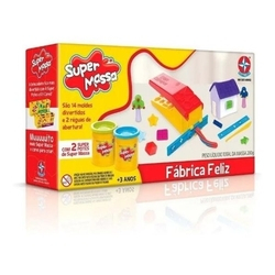 Super Massa Massinha Fábrica Feliz Com Moldes - Estrela Menor preço em Super Massa Massinha Fábrica Feliz Com Moldes - Estrela
