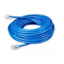 Cabo De Rede 15 Metros Lan Internet Crimpado Rj45 Azul Menor preço em Cabo De Rede 15 Metros Lan Internet Crimpado Rj45 Azul