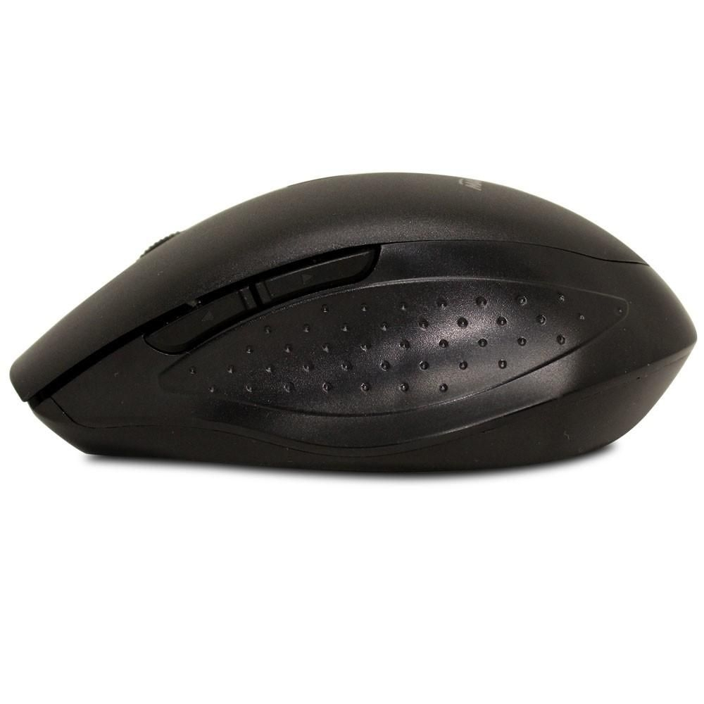 Mouse Usb Sem Fio Preto Maxprint 601225 4 em Promoção Ofertas na