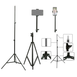 Tripé Profissional 2.1m p/ Câmera Celular E Pedestal + Suporte Celular TL-TP-03-1M Trevalla é boa?