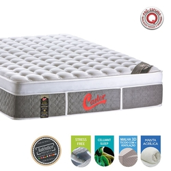 Colchao Castor Molas Pocket Light Stress Oxygen New Plush - King - 193x203x034 é boa?