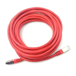 Cabo de rede CAT 6e Vermelho 5 Metros Menor preço em Cabo de rede CAT 6e Vermelho 5 Metros