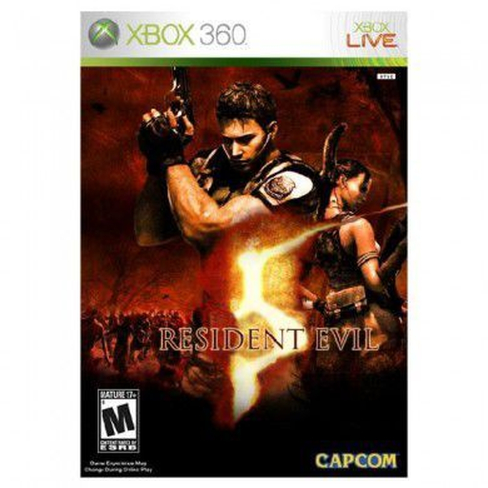 Jogo Xbox 360 Resident Evil 5 Lacrado - Black Games