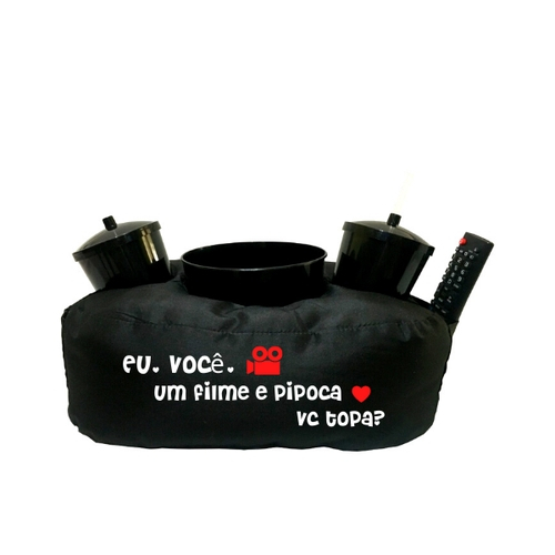Almofada porta pipoca - Cine Couple