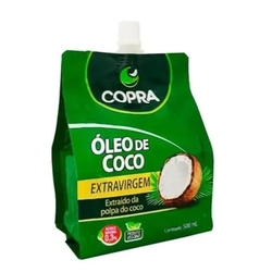 Oleo De Coco Extra Virgem Pouch Copra 500ml Menor preço em Oleo De Coco Extra Virgem Pouch Copra 500ml