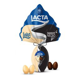 Ovo de Páscoa Diamante Negro Laka 500g Menor preço em Ovo de Páscoa Diamante Negro Laka 500g