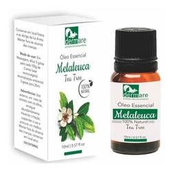 Óleo Essencial De Melaleuca Tea Tree 10ml Dermare Menor preço em Óleo Essencial De Melaleuca Tea Tree 10ml Dermare