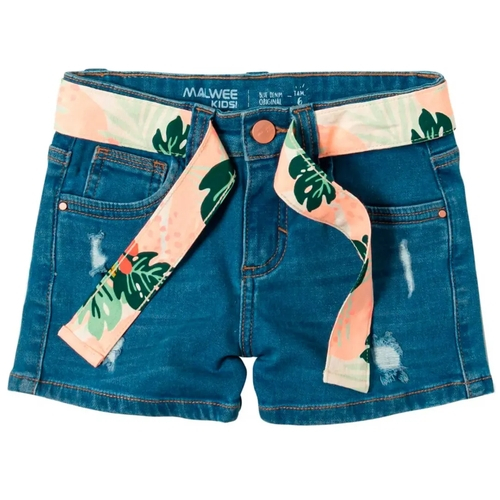 short de brim infantil