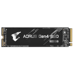 SSD 500GB AORUS M.2 PCIE Gen 4.0 x4 NVME TLC NAND 3D - Modelo GP-AG4500G Menor preço em SSD 500GB AORUS M.2 PCIE Gen 4.0 x4 NVME TLC NAND 3D - Modelo GP-AG4500G