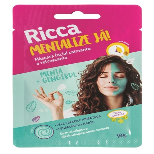 Mascara facial Mentalize Já - Ricca