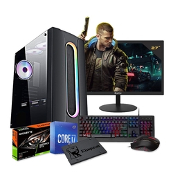 Menor preço em Pc Gamer Completo I7 16gb Ssd 240gb 1tb Placa De Video 1650