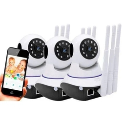 Kit 3 Câmera Ip 3 Antena Noturna Segurança Espiã 720p Hd Audio Wifi Wireless 3g Sensor Infravermelho é boa?