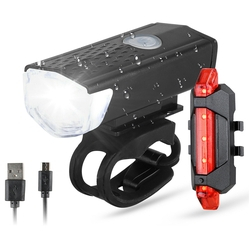 Kit Farol Bike Led 300lumens Bicicleta Recarregável Potente Dianteira E Sinalizador Pisca Traseiro Prova D'água é boa?
