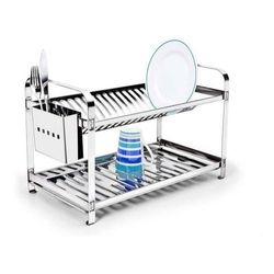 Escorredor Louças 20 Pratos Inox + Porta Talheres Inox é boa?