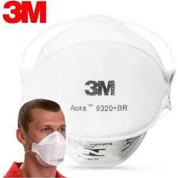 Máscara N95 Pff2 Proteção 3m Aura Pff-2 9320 Branca Envio Já é boa?