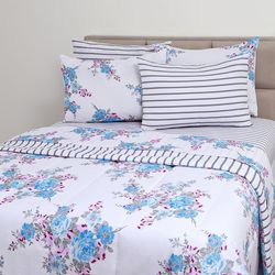 Enxoval Cama Queen Moly 7 Peças 100% Algodão - Casa e Conforto Menor preço em Enxoval Cama Queen Moly 7 Peças 100% Algodão - Casa e Conforto