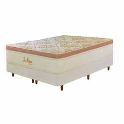 Colchão + Base Box Queen 158x198x67 Amadeus In Natura Colchões Valle Cestaplus é boa?